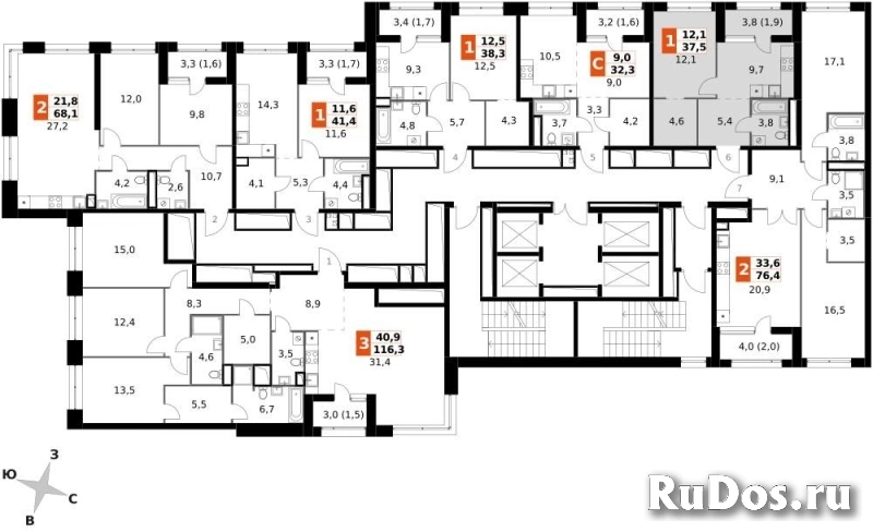 Продам 1 комнатную квартиру 37.5 м2 изображение 4