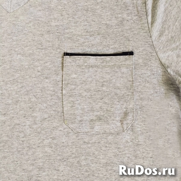 Футболка мужская больших размеров из хлопка изображение 5