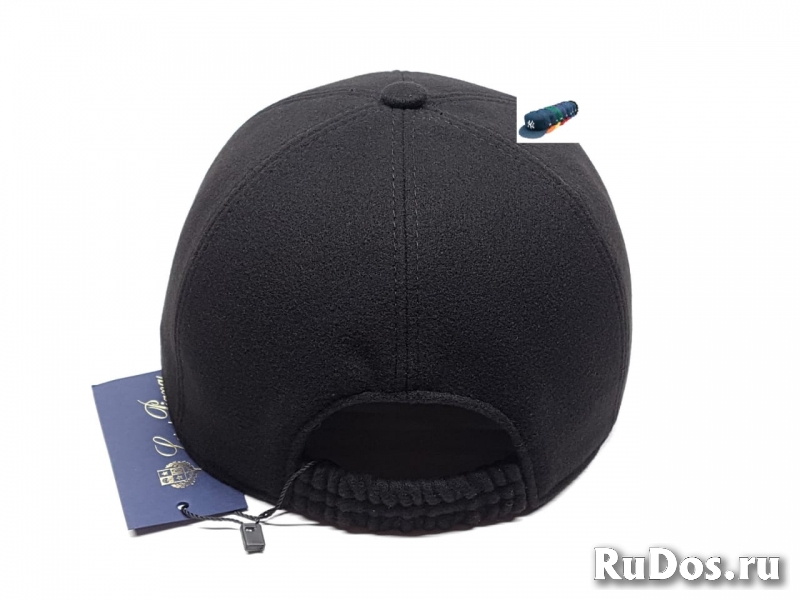 Бейсболка Loro Piana зимняя мужская изображение 4