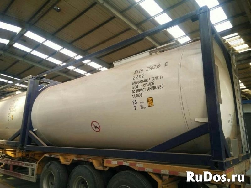 Танк-контейнер объём 25м3 тип Т4, для перевозки бензина, новый изображение 5