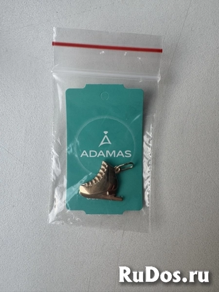 Кулон подвеска коньки Адамас серебро позолота украшение серебряный золото украшения бижутерия амулет талисман топ мода изображение 4