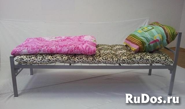 Качественные кровати металлические одноярусные в дома отдыха фотка