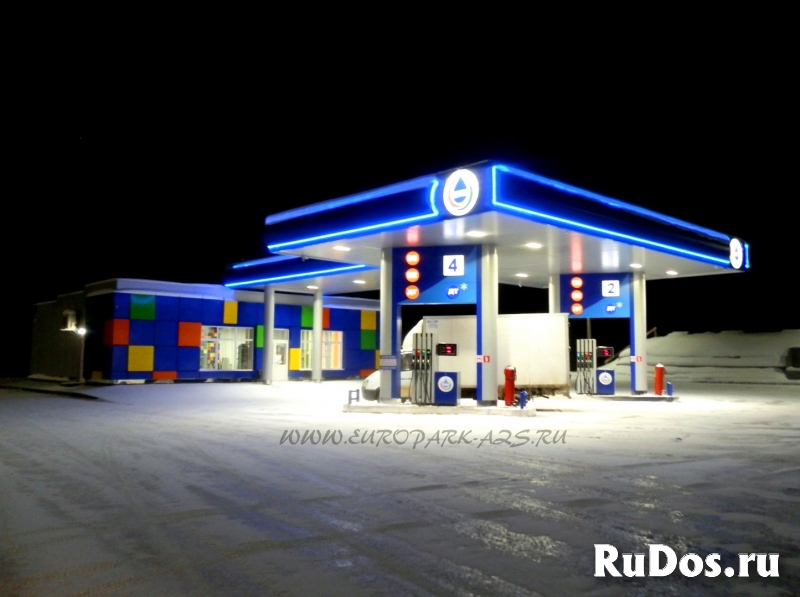 Наружная облицовка АЗС, АГЗС, АГНКС фотка