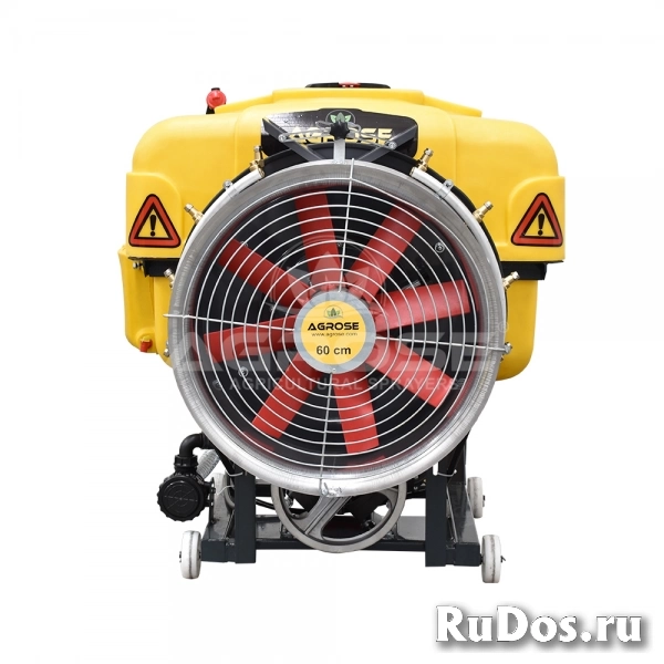 Навесной садовый опрыскиватель с вентилятором 60см-400л изображение 4