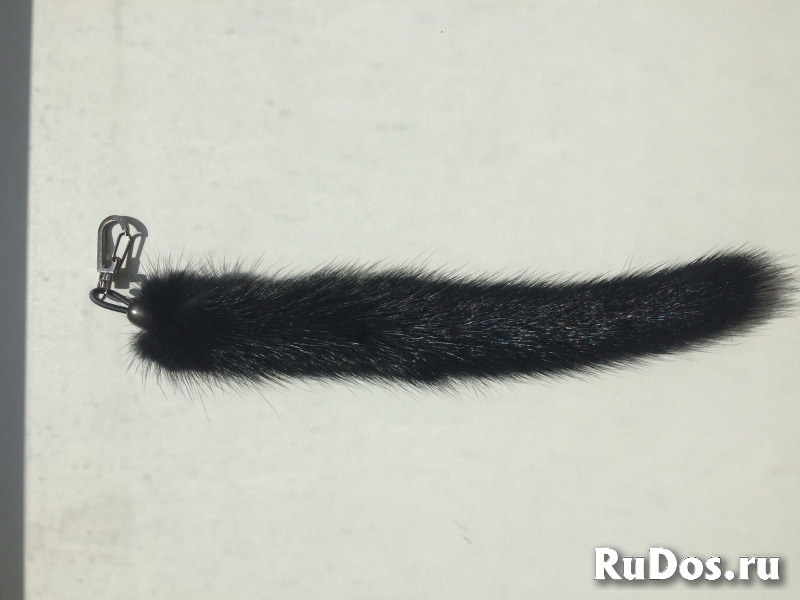 Брелок меховой новый мех норка норковый блек лама махагон на сумк фотка