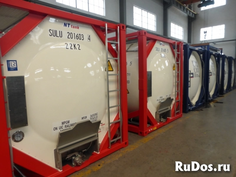 Танк-контейнер тип Т11 объём 21м3 для перевозки жидких пищевых продуктов, фотка