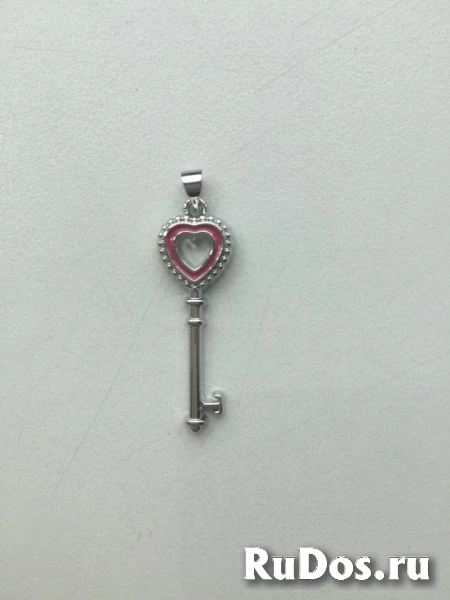 Кулон ключ sunlight подвеска новая бижутерия украшения женский че изображение 7