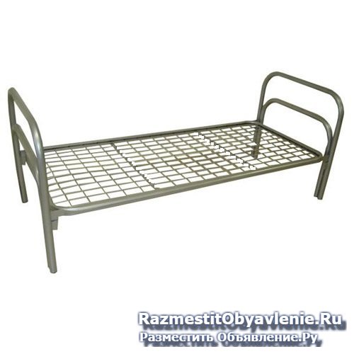 Трехъярусные металлические кровати для общежитий. изображение 6