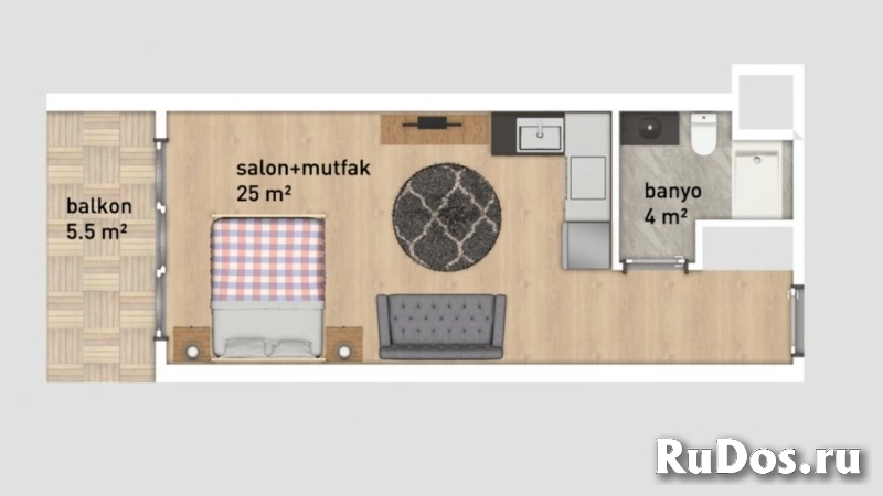 Новые современные апартаменты в Стамбуле на продажу изображение 10