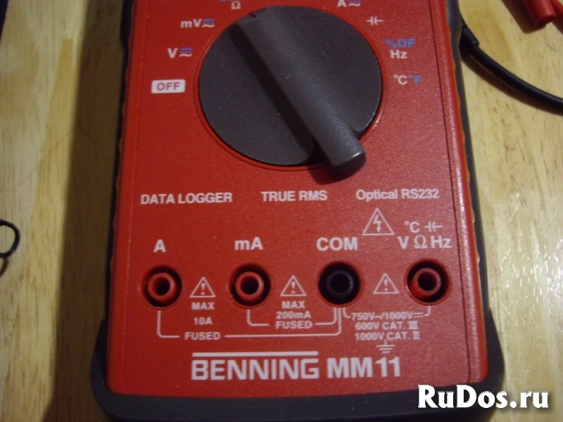 Цифровой мультиметр  BENNING MM 11 - Германия. изображение 4