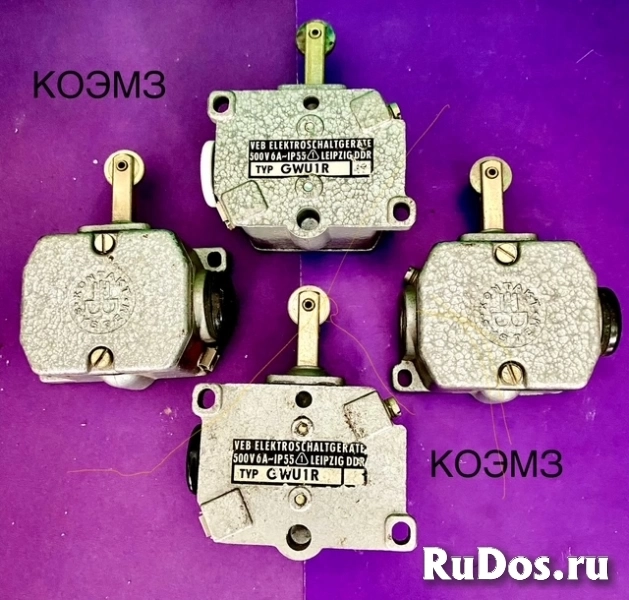 Концевой выключатель TYP GWU1, GWU1R, GWE2R фото