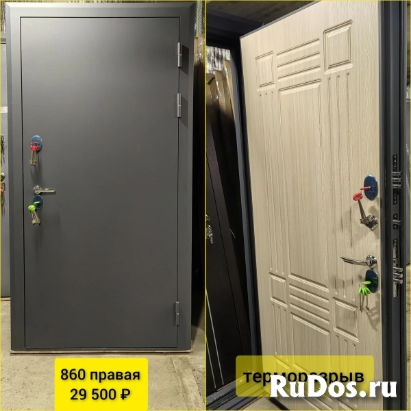 Металлическая входная дверь новая. Доставка/установка отдельно изображение 4