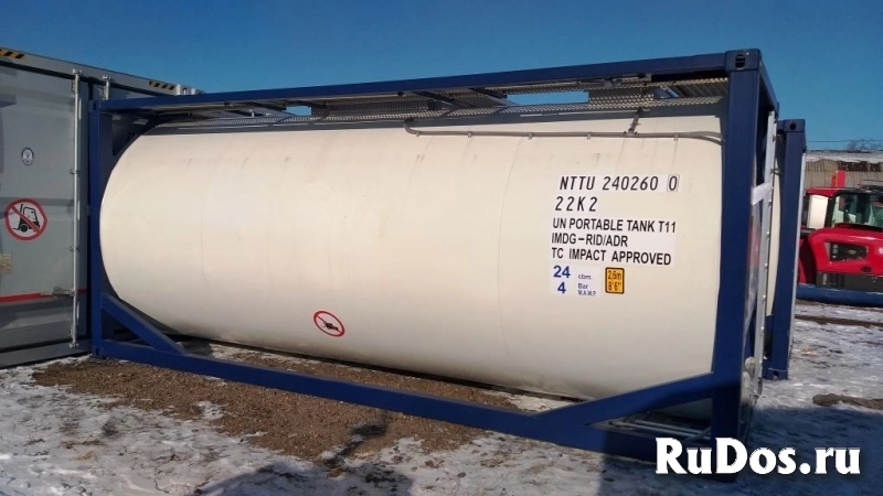 Танк-контейнер тип Т11 объём 24м3 для перевозки нефтепродуктов, новый изображение 3