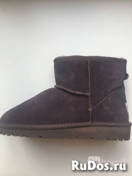 Угги новые размер 39 натуральные коричневые мини овчина мех фотка