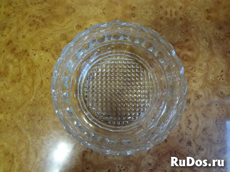 Салатница хрустальная советская изображение 3