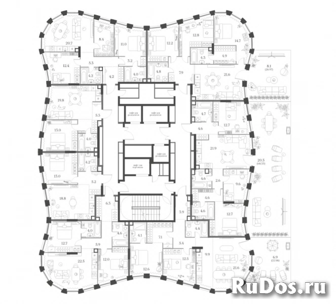 Продам 2 комнатную квартиру 68 м2 фотка