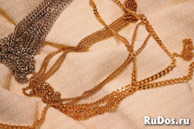 Цепь для сумки. Цепочки декоративные. Цепи метражом. Фурнитура для сумки. изображение 5
