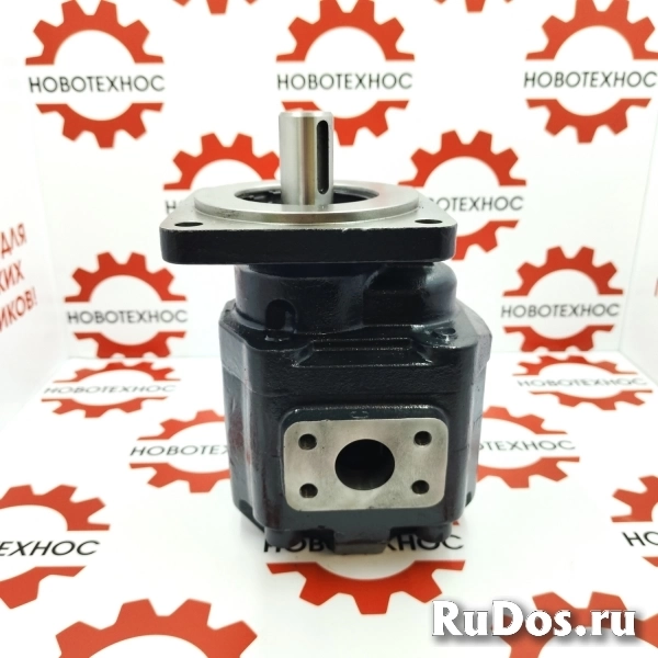 Насос гидравлический JHP2080P вал под шпонку CBGJ2080 на китайских фронтальных погрузчиках ZL30 марок: Runmax 930E, Shanlin ZL30, Yigong ZL30, Amur DK фото