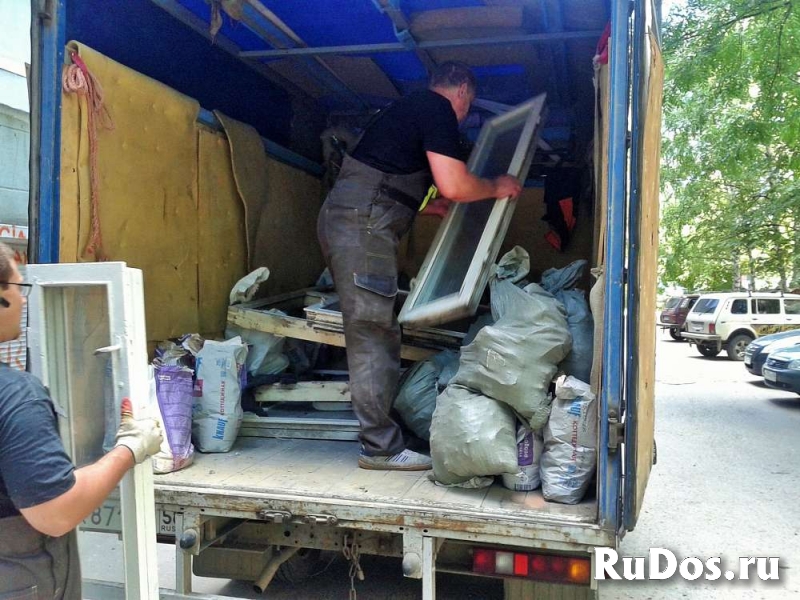 Вывоз хлама из квартиры Газелью (Газ самосвал КамАЗ) фото