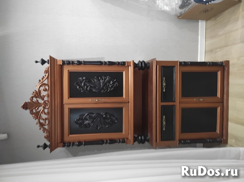 Антикварный буфет конец 19 века фотка