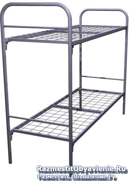 Кровати металлические одноярусные изображение 4