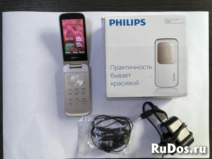 Новый Philips F533 (оригинал, 2-сим, комплект) фото