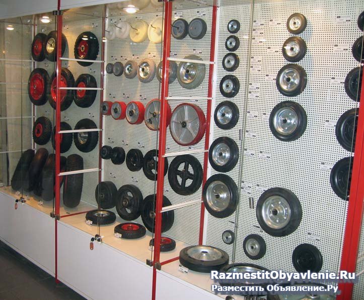 колеса и колесные опоры для тележек и тачек изображение 5