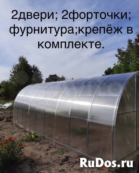 Производим теплицы из оцинкованного и металл. профиля. фото