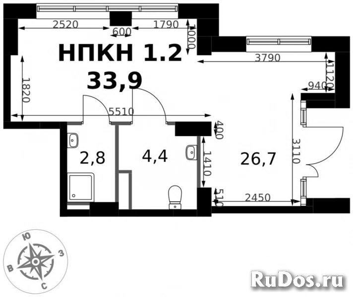 Продам коммерческую недвижимость 33.9 м2 изображение 3