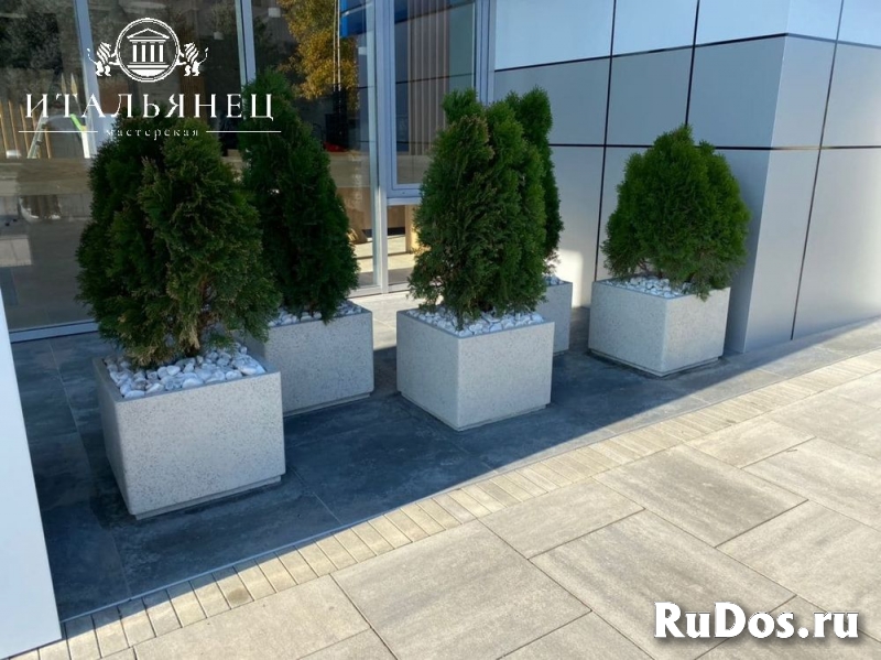 Купить уличные вазоны для цветов фото