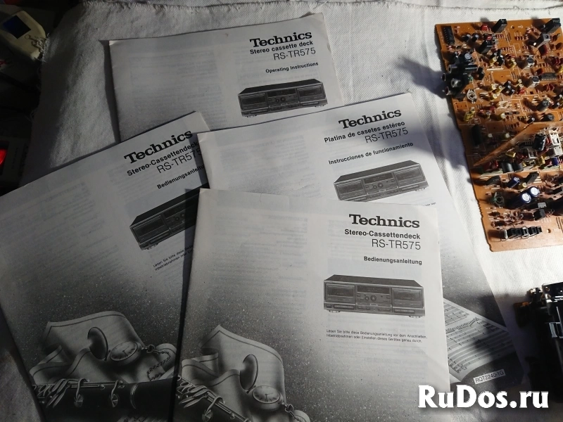 Дека Technics RS 575 Japan  НА ЗАПЧАСТИ. изображение 10