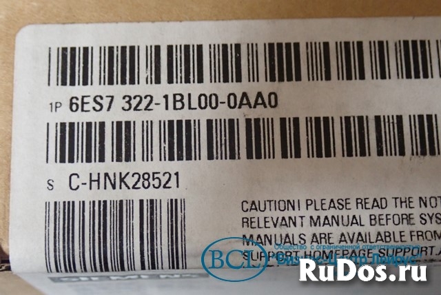 Модуль Siemens 6ES7 322-1BL00-0AA0 изображение 3