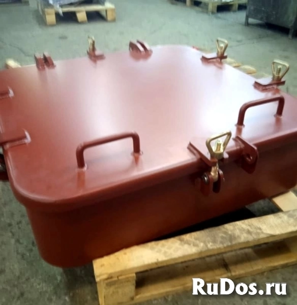 Люк судовой с барашковыми задрайками плоское полотно изображение 3