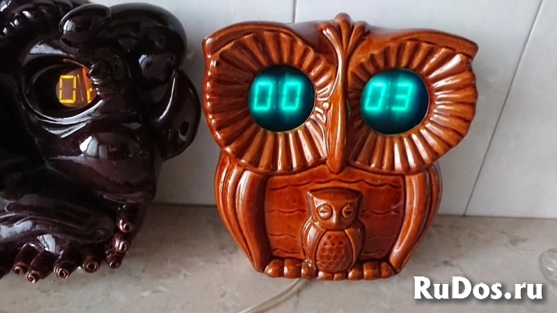 Часы электронные цифровые Сова и Мефистофель изображение 7