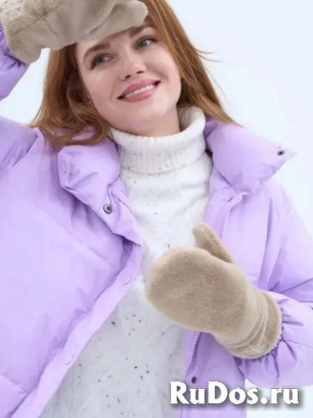 Варежки рукавицы со снежинкой LAUREATO изображение 3