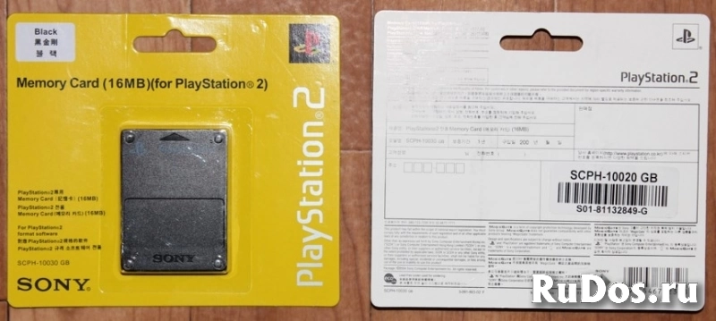 Карта памяти "PlayStation 2" фото