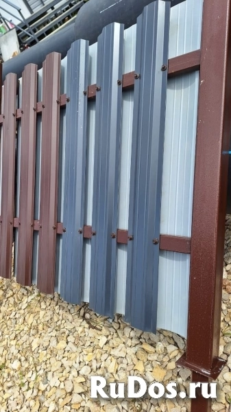 Готовый комплект забора фотка