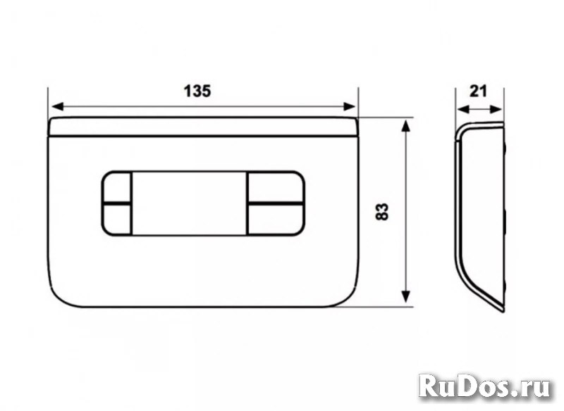 Электронный терморегулятор Fantini Cosmi с выносным датчиком и питанием от батареек изображение 5