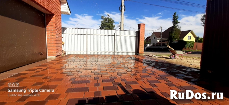 Укладка брусчатки, плитки, под ключ изображение 10