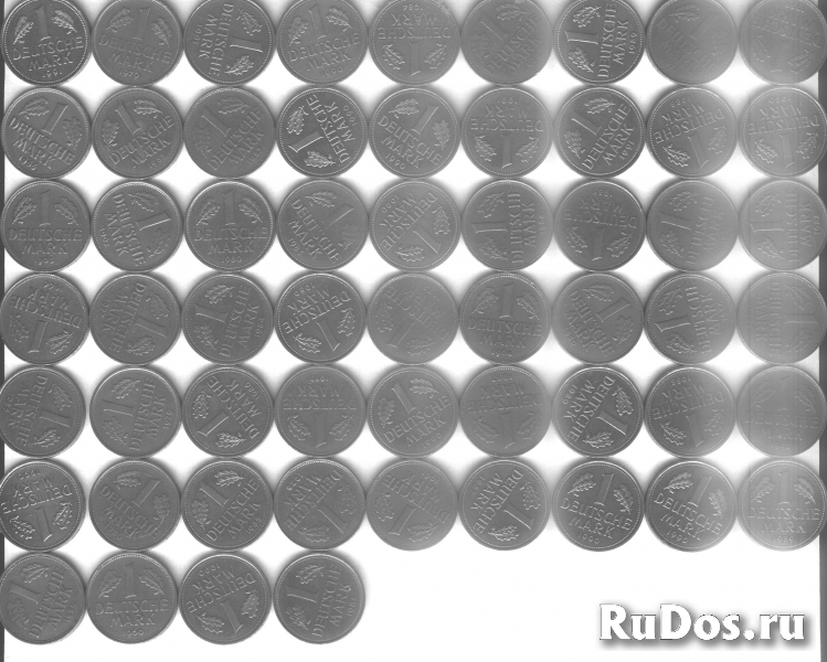 Монеты 1 deutsche mark фотка