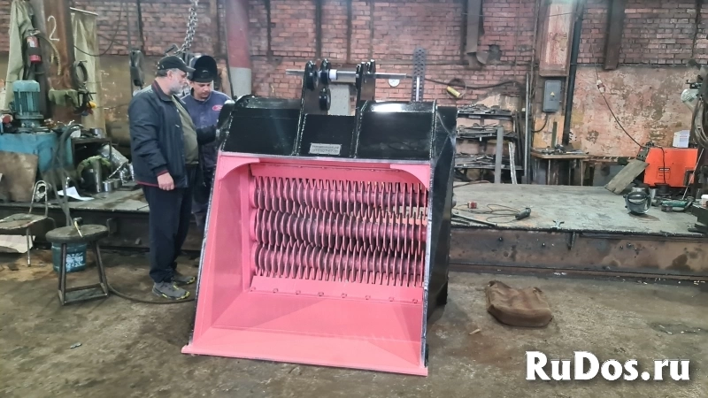 Многофункциональный просеивающий ковш экскаватора/погрузчика изображение 6