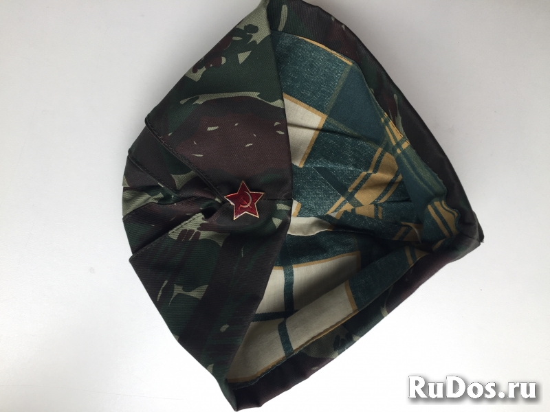 Пилотка женская новая хлопок зеленая коричневая защитный значок изображение 5