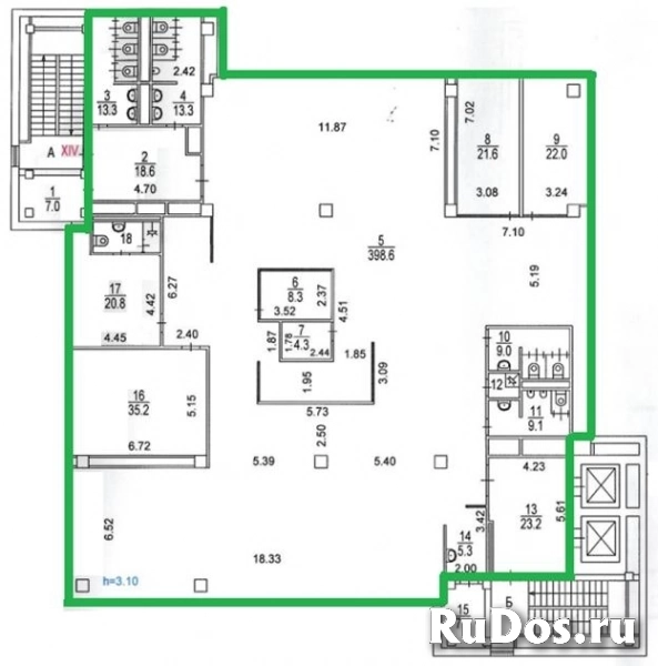 Сдам коммерческую недвижимость 1186.7 м2 изображение 4