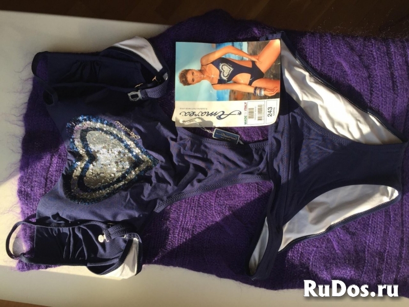 Купальник слитный сдельный бикини новый amarea италия 46 м размер изображение 5