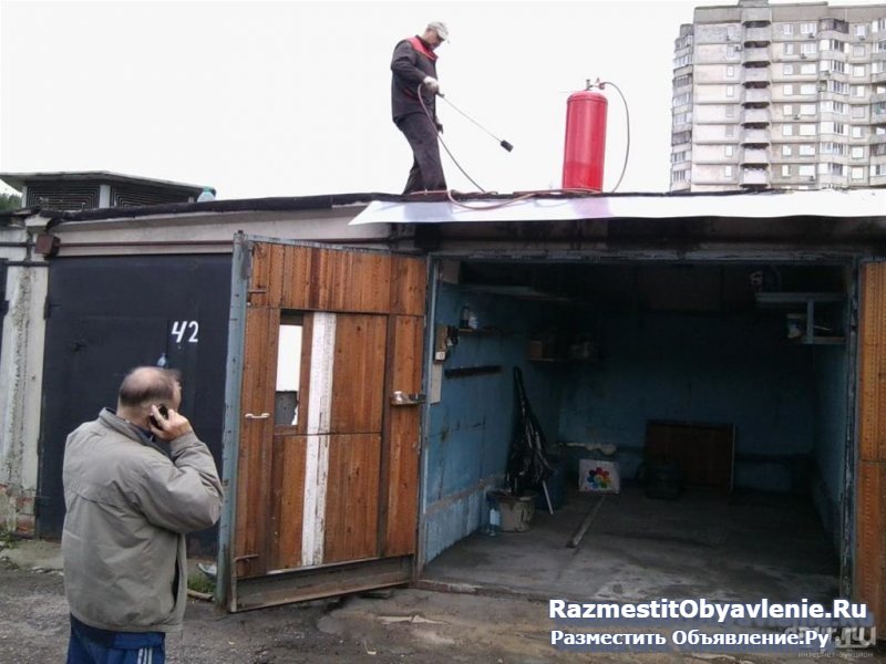 Ремонт, реставрация гаражей фотка