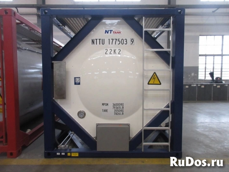 Танк-контейнер тип Т11 объём 18м3, для перевозки бытовой моющей химии. фотка