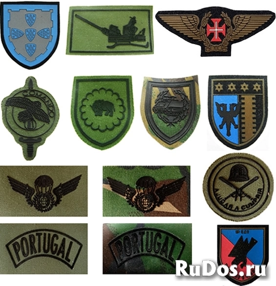 Португальские разные нашивки фото