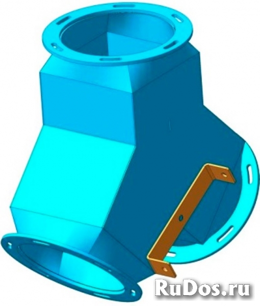 Клапан перекидной электрический, клапан перекидной ручной изображение 4