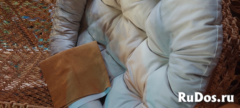 Плетёное кресло шатёр изображение 3