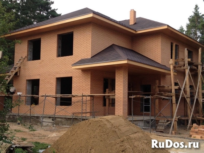 Строительство дома заливка фундамента отмостки изображение 5